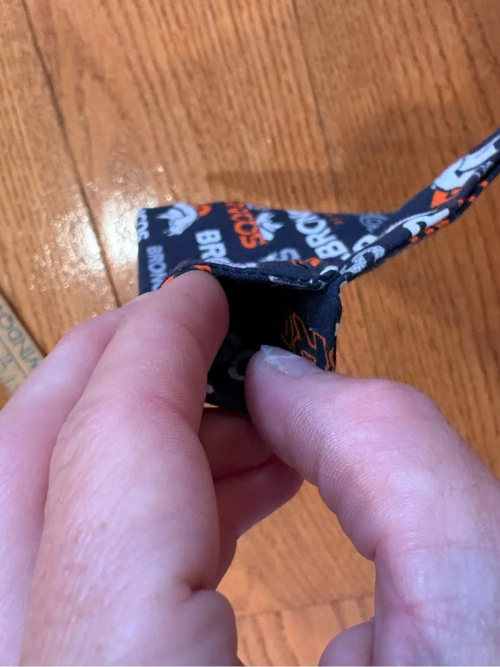 Denver Broncos Dog Bandana Over-the-Collar Pet Scarf NFL Football Puppy Small